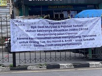 Warga Puncak Buat Petisi, Minta Dibuatkan Zebra Cross