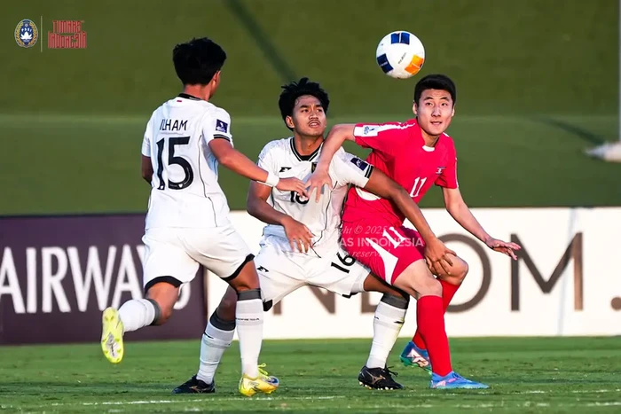 Timnas Indonesia dibantai Korea Utara 0-6 dalam laga perempat final Piala Asia U-17 2025.