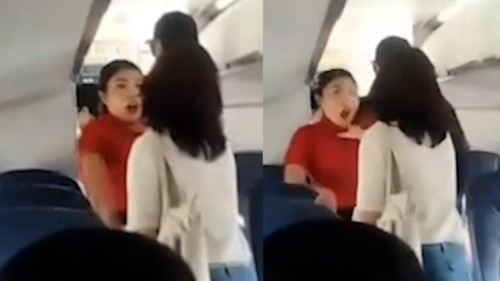 Viral video anggota DPRD Sumatera Utara berinisial MZ ngamuk dan coba mencekik seorang pramugari di atas pesawat.