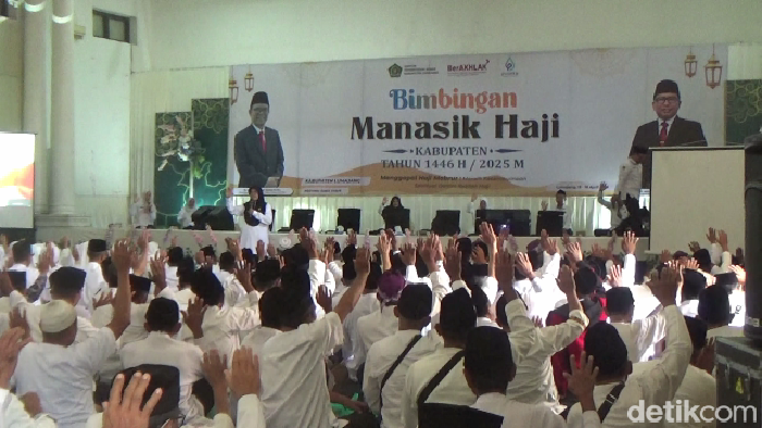 807 calon haji kabupaten Lumajang mengikuti bimbingan manasik haji