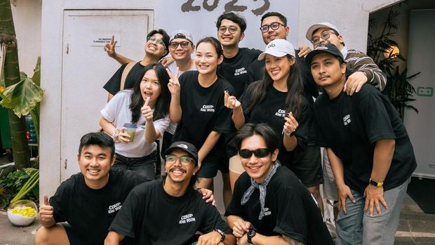Brandon Salim dalam sebuah acara lari.