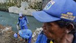 Cegah Longsor, Turap Kali di Sumur Batu Diperbaiki