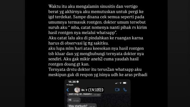 Dokter yang diduga melecehkan pasien di Kota Malang.