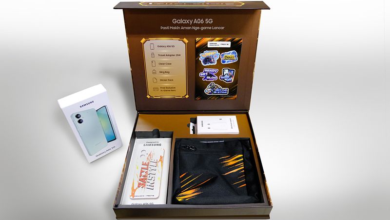 Galaxy A06 5G Free Fire Gaming Package