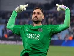 Donnarumma masih punya kontrak sampai musim panas 2026. Kiper asal Italian berusia 26 tahun itu mengaku masih betah di Kota Paris (Getty)