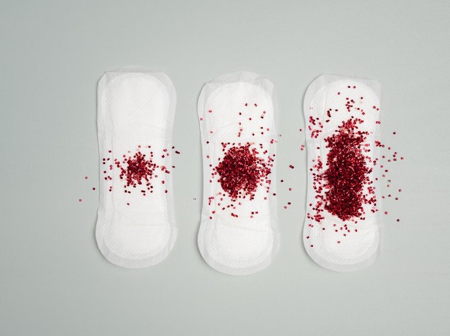 Ilustrasi darah haid