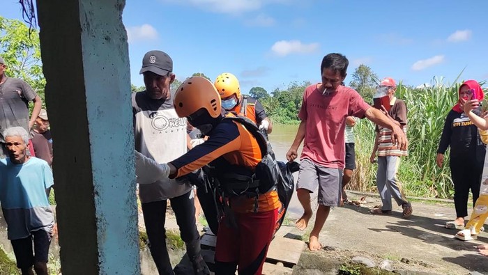 Jasad Naura ditemukan tim SAR gabungan.