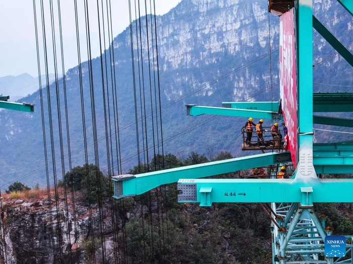 Jembatan Huajiang Grand Canyon Jembatan Huajiang Grand Canyon