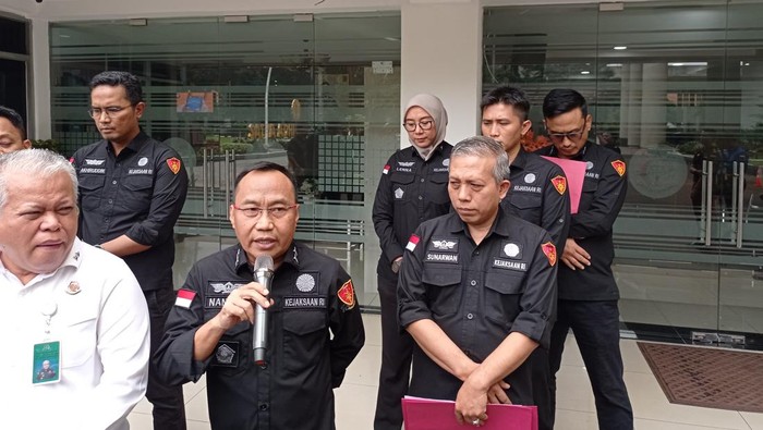 Jumpa pers Kejagung soal Pagar Laut Tangerang