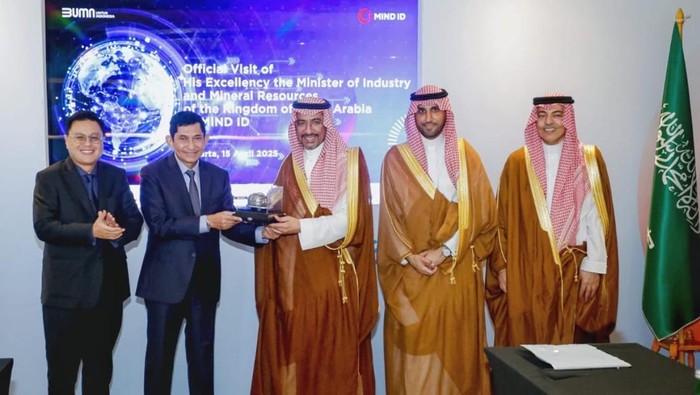 Menteri Arab Saudi Kunjungi MIND ID