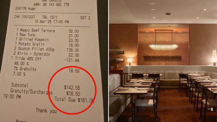 Pengunjung Restoran Ngamuk Ditagih Uang Tip Rp 300 Ribu Secara Otomatis