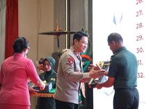 Kapolda Bali Hadiri Pisah Sambut Pangdam IX/Udayana