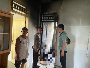 Kakek di Bangka Tengah Tewas Terpanggang, Kebakaran Diduga dari Rokok