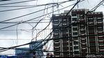 Potret Kabel Semrawut di Kuningan Barat