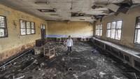 Sekolah ini tidak bisa difungsikan lagi sejak 2020.  