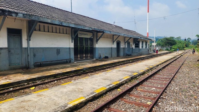 Stasiun Tagogapu di Padalarang, Kabupaten Bandung Barat