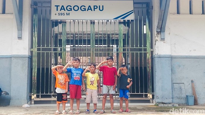 Stasiun Tagogapu di Padalarang, Kabupaten Bandung Barat