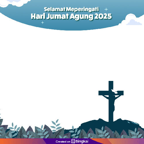 Twibbon jumat agung. (detikcom)