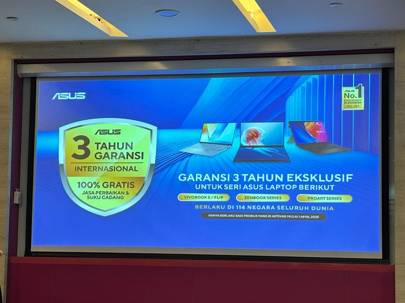 Asus Beri Perpanjang Garansi 3 Tahun