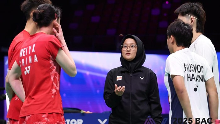 Farikha Sukrotun sosok wasit Internasional asal Kudus.