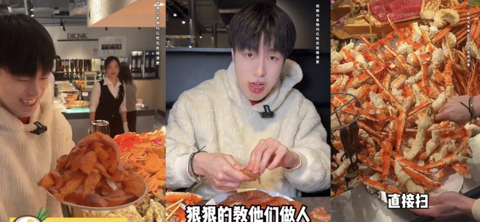 Habiskan Seafood Mahal di Resto Jepang, Influencer China Ini Berniat Jahat