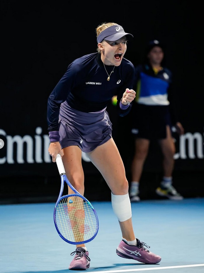 Petenis asal Inggris Harriet Dart.