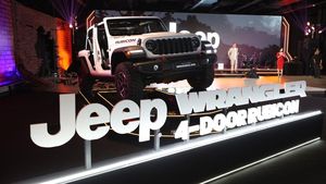Auto Gagah, Ini Foto Jeep Wrangler Rubicon Terbaru di Indonesia