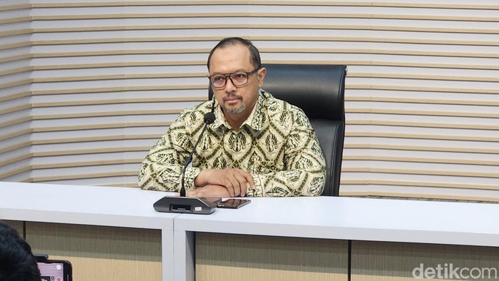 Jubir KPK Tesaa Mahardhika. Foto: Adrial/detikcom.