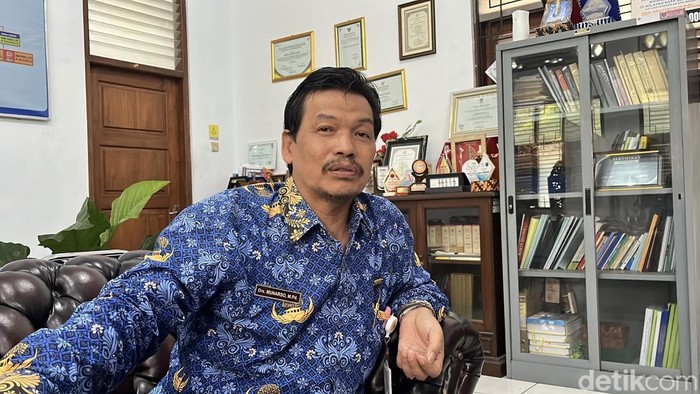 Kepala Sekolah SMA N 6 Solo, Munarso, Kamis (17/4/2025). Kepala Sekolah SMA N 6 Solo, Munarso, Kamis (17/4/2025).