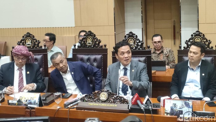 Komisi III DPR RI. (Dwi Rahmawati/detikcom).
