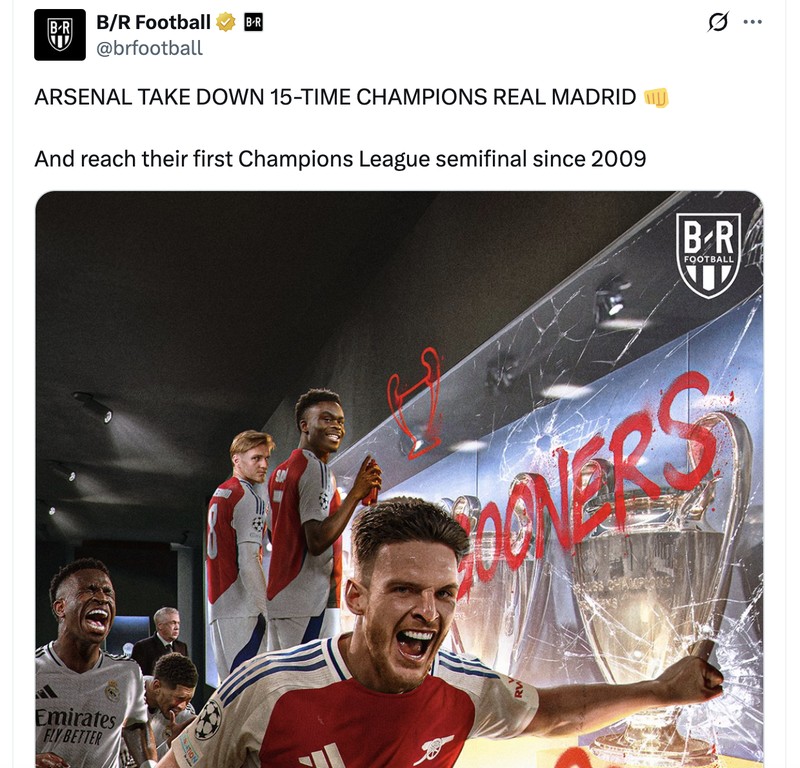 Meme Real Madrid Arsenal