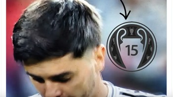 Real Madrid menang Liga Champions 15 kali tapi juga kalah 1-5 dari Arsenal. Foto: X.com