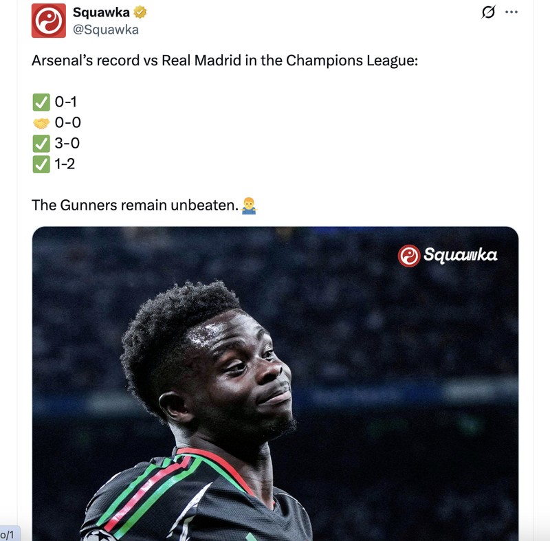 Meme Real Madrid Arsenal