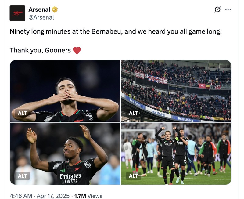 Meme Real Madrid Arsenal