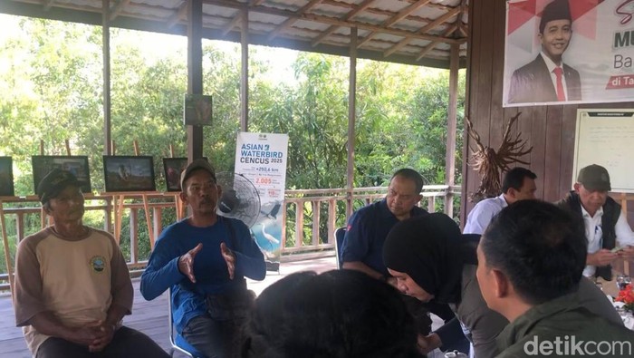 Menhut dialog dengan nelayan di TN Sebangau Kalteng.