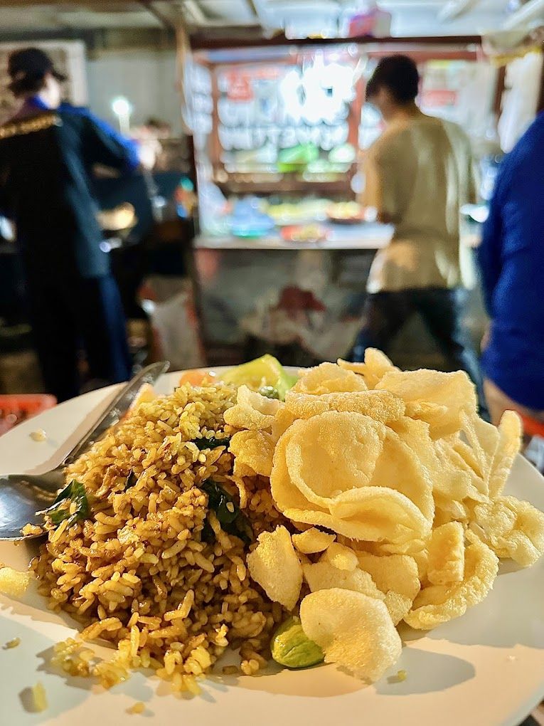 Nasi goreng gerobakan di Bandung