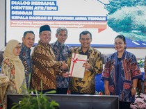 Pemprov Jateng dan ATR/BPN Kolaborasi Sertifikasi 450 Ribu Ha Tanah