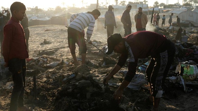 Kian Mencekam di Gaza Gara-gara Israel Blokir Bantuan
