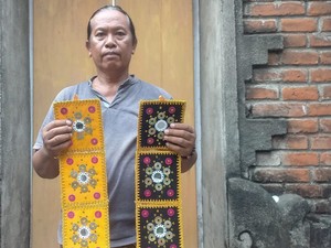 Lamak Desa Sarimekar di Palinggih Gianyar hingga Denpasar