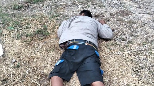 Korban tewas dibacok di Kampung Bondo Kanena, Desa Kadi Wone, Kecamtan Wewewa Timur, Kabupaten Sumba Barat Daya, NTT.