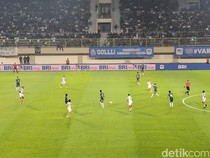 Liga 1: PSS Sleman Tertinggal 0-1 dari Dewa United di Babak Pertama