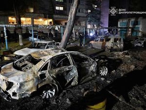 Serangan Drone Rusia Hantam Dnipro Ukraina, 30 Orang Terluka