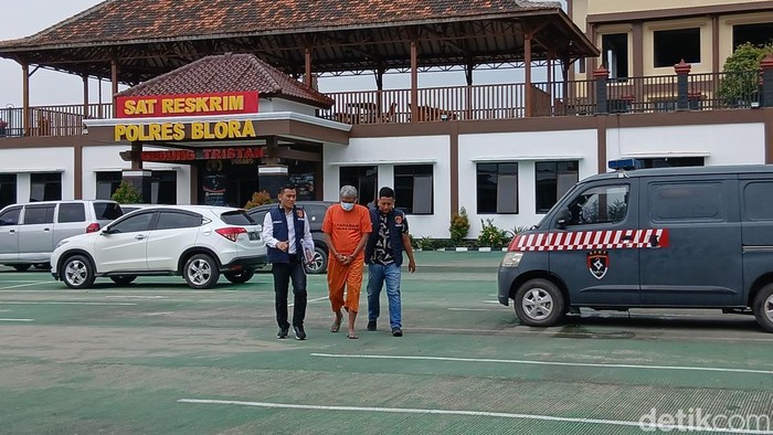 SG Tersangka kasus kecelakaan lift crane tewaskan 5 pekerja di RS PKU Muhammadiyah Blora. Foto diunggah Kamis (17/4/2025).