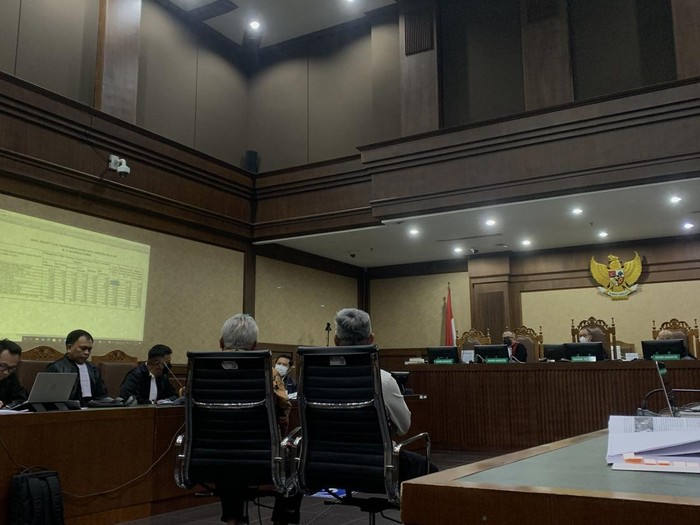 Sidang kasus Hasto Kristiyanto, 17 April 2025 (Mulia/detikcom)