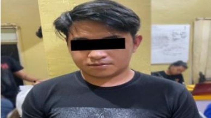 Tersangka Gilang Arya Berliando pelaku utama penusuk pria di Prabumulih