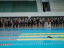 250 Peserta Ikuti Ajang Triathlon di GBK
