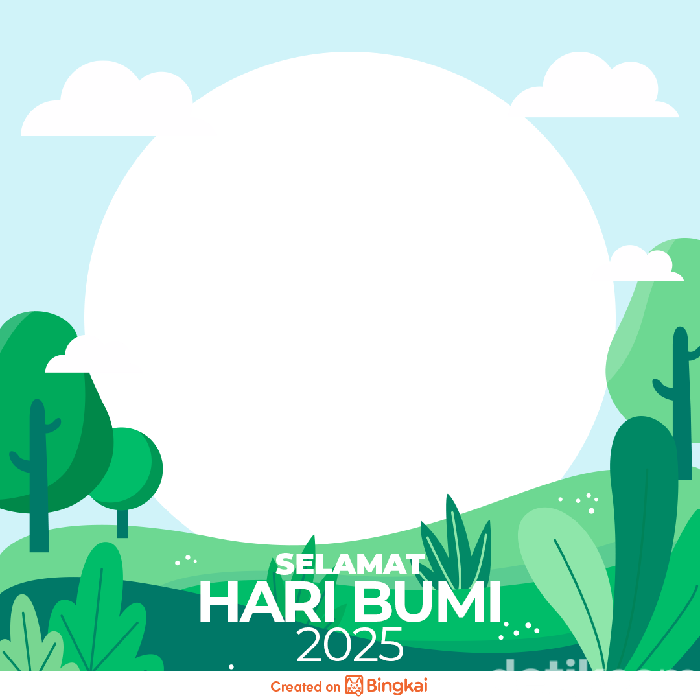 Twibbon Hari Bumi 2025