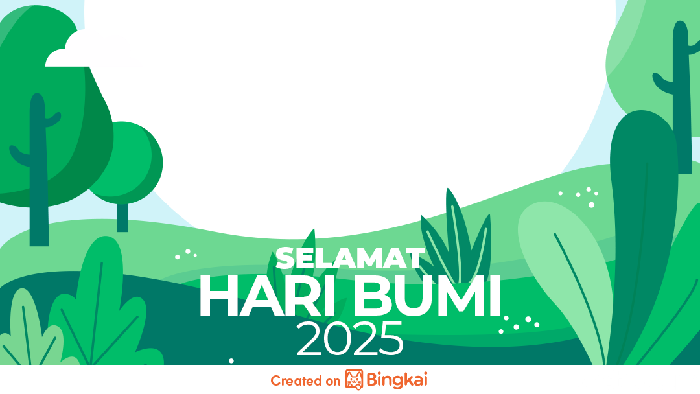 Twibbon Hari Bumi 2025