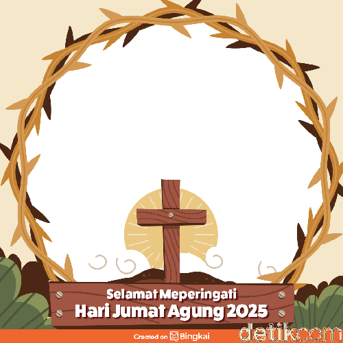 Twibbon Hari Jumat Agung 2025