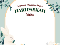 10 Twibbon Spesial untuk Rayakan Hari Paskah Bareng Kerabat dan Sahabat